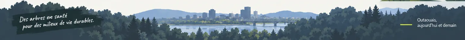 Des arbres en santé pour des milieux de vie durables. Outaouais aujourd’hui et demain.